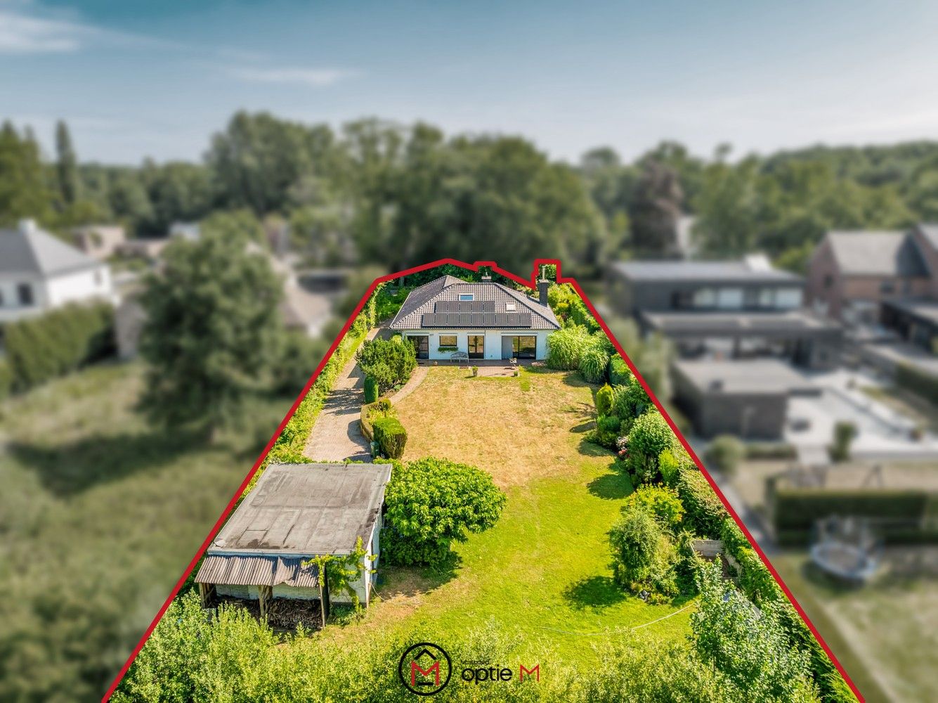 Bouwgrond met bestaande woning op topligging in Hasselt foto 3