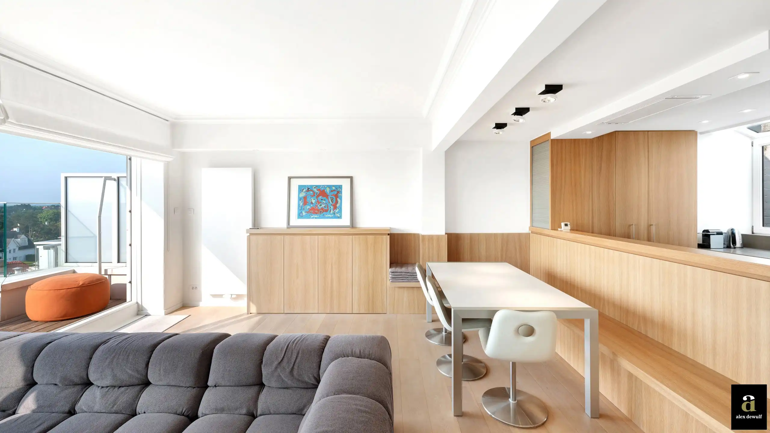 Ruim appartement 3 slpk met zonnig terras te Zoute[Kustlaan] foto 3