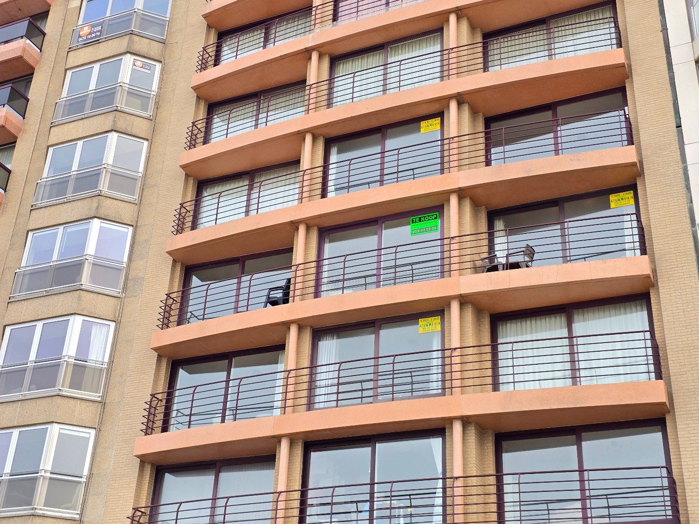 Studio met slaaphoek en frontaal zeezicht foto 14