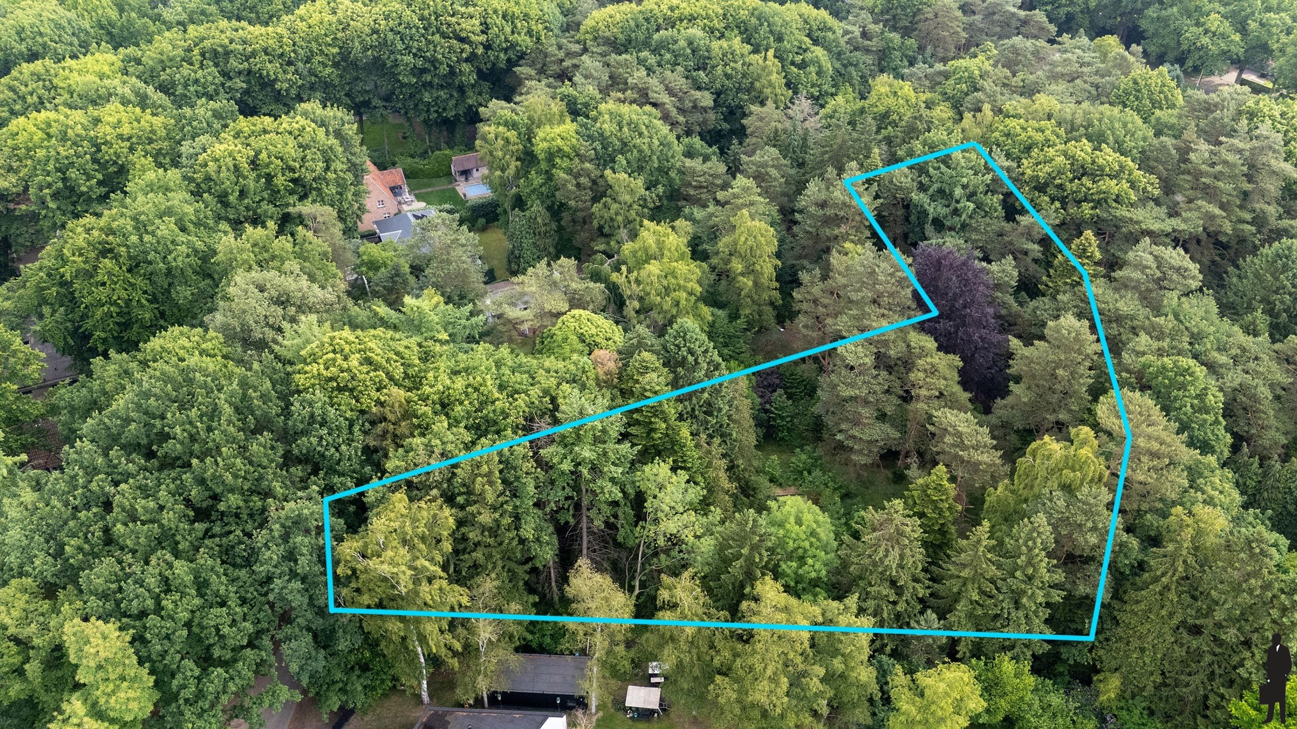 Prachtig perceel te koop in Heide Kalmthout. foto {{pictureIndex}}