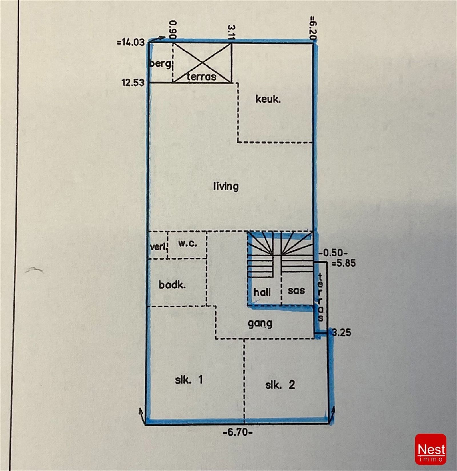 Opbrengsteigendom - Gemengd gebruik residentieel foto 13
