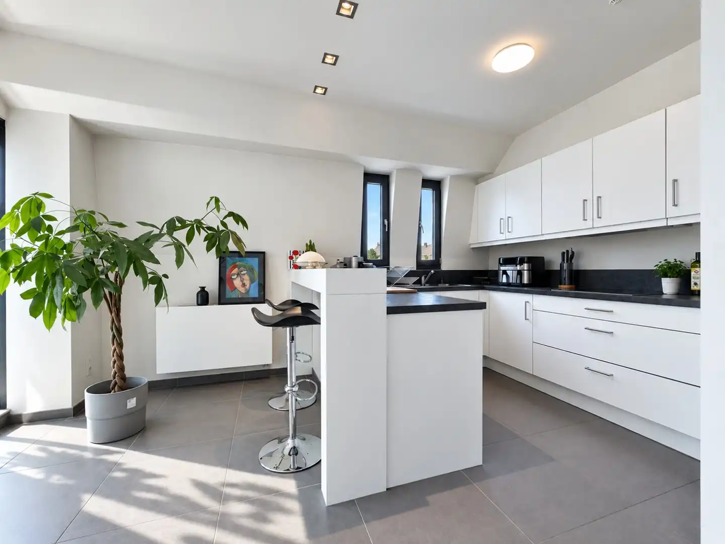 Ruim en lichtrijk 2slp-appartement met garage foto 5