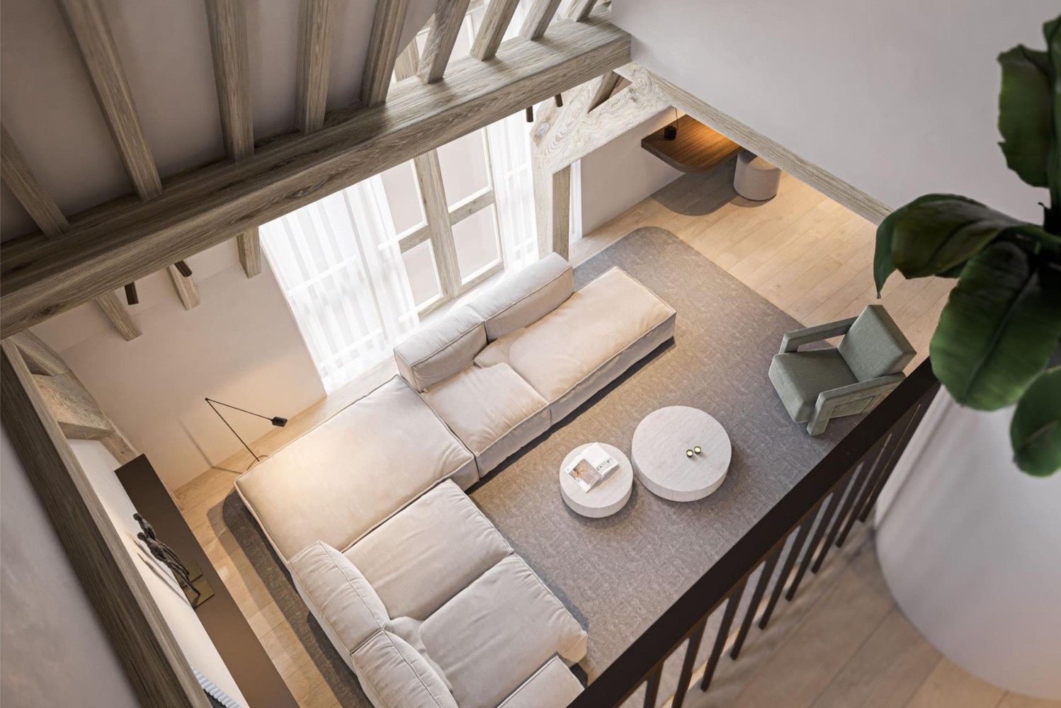 Unieke, lichtrijke loftduplex in het historisch centrum van Lier foto 24