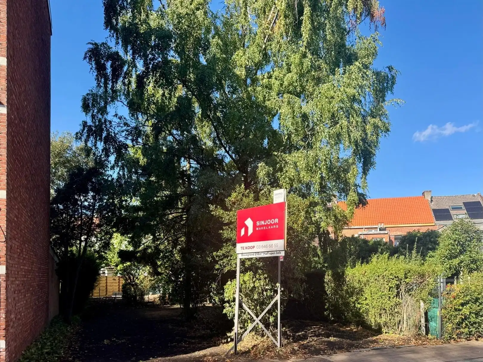 Halfopen bouwgrond in een rustige dreef foto 3