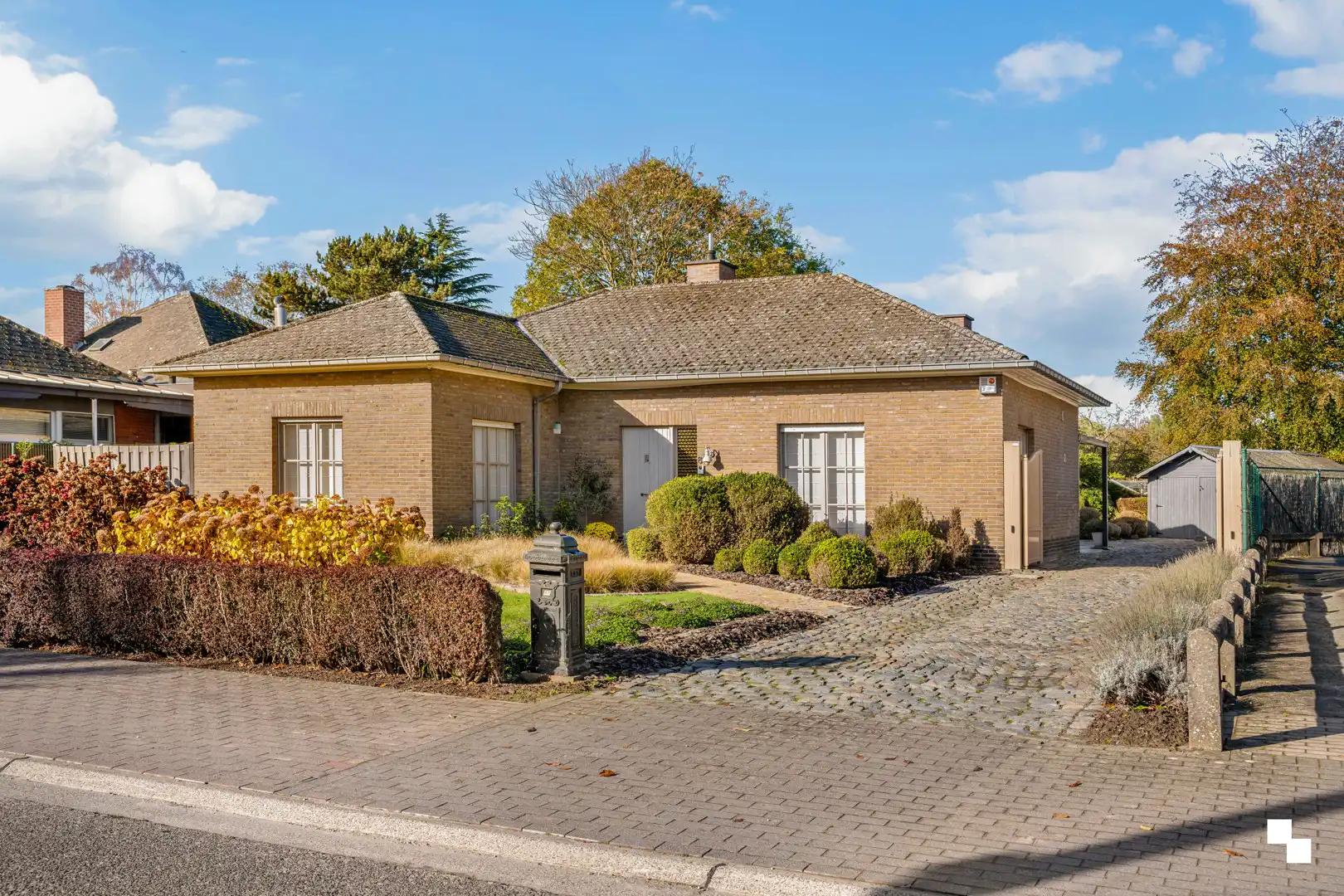 Hoofdfoto van de publicatie: Alleenstaande woning met zicht op de velden in Oosterzele