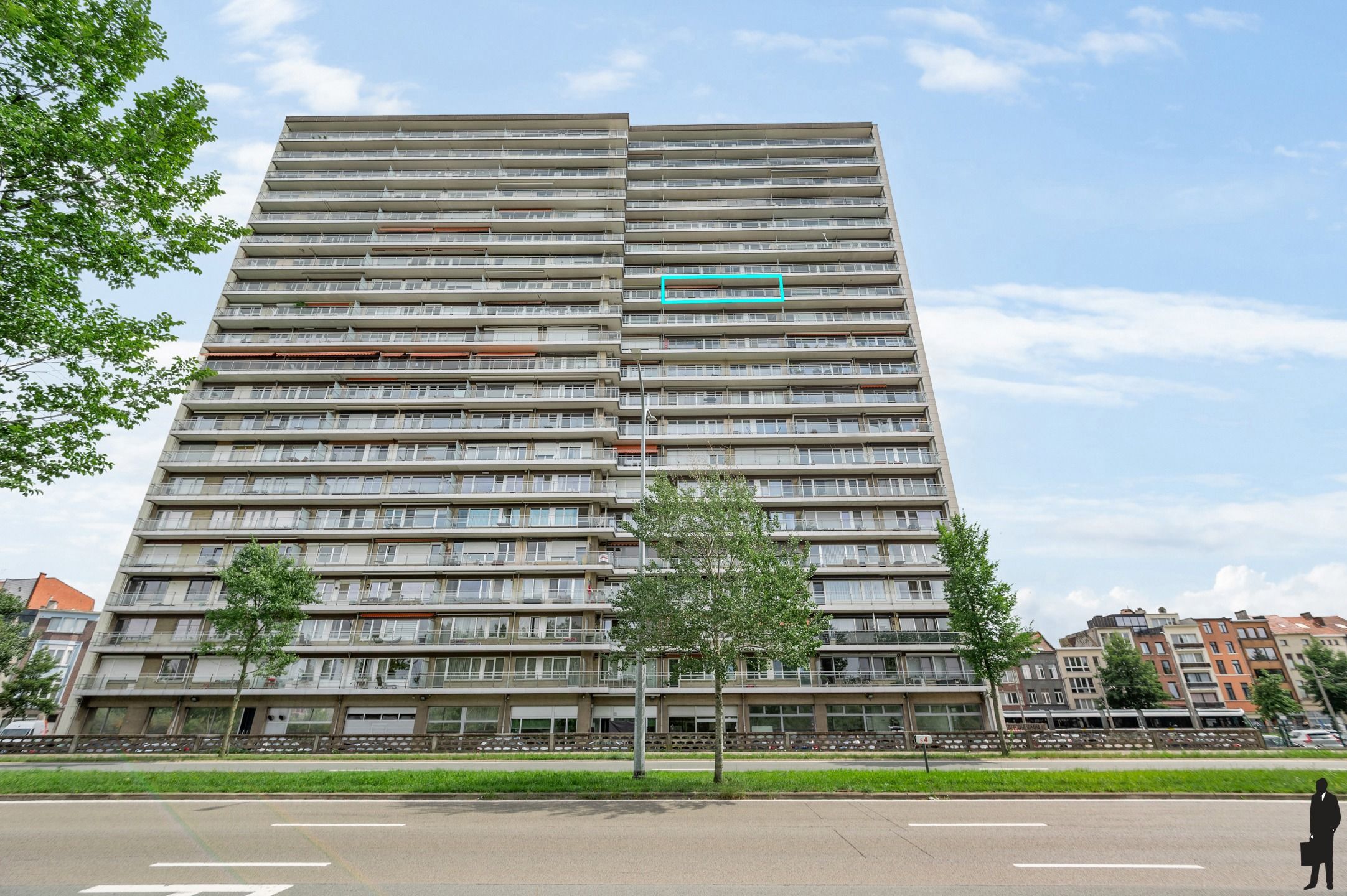 Instapklaar appartement met adembenemend uitzicht in Antwerpen foto 26