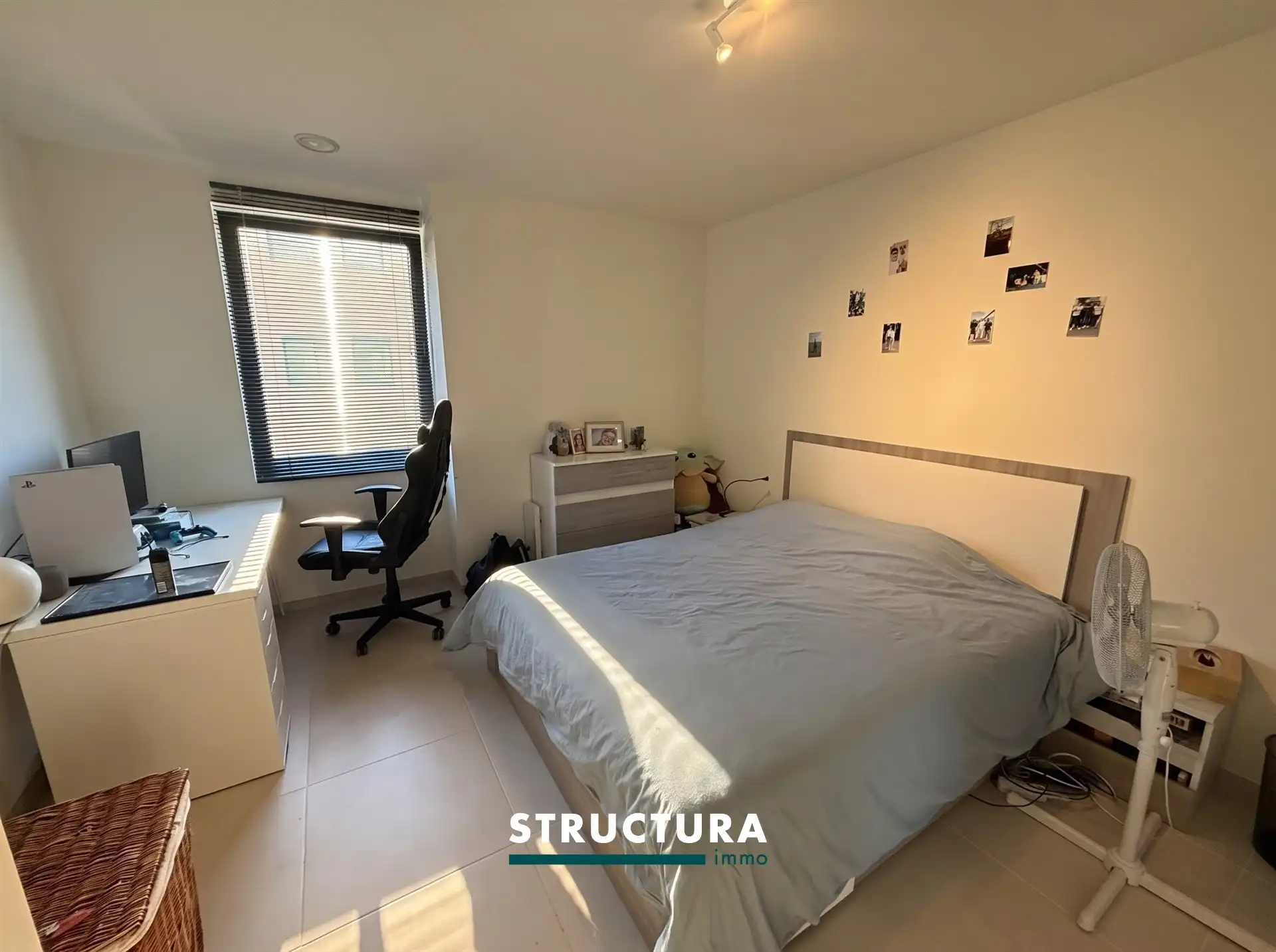 Appartement met 2 slaapkamers en 2 staanplaatsen in centrum Merchtem foto 7