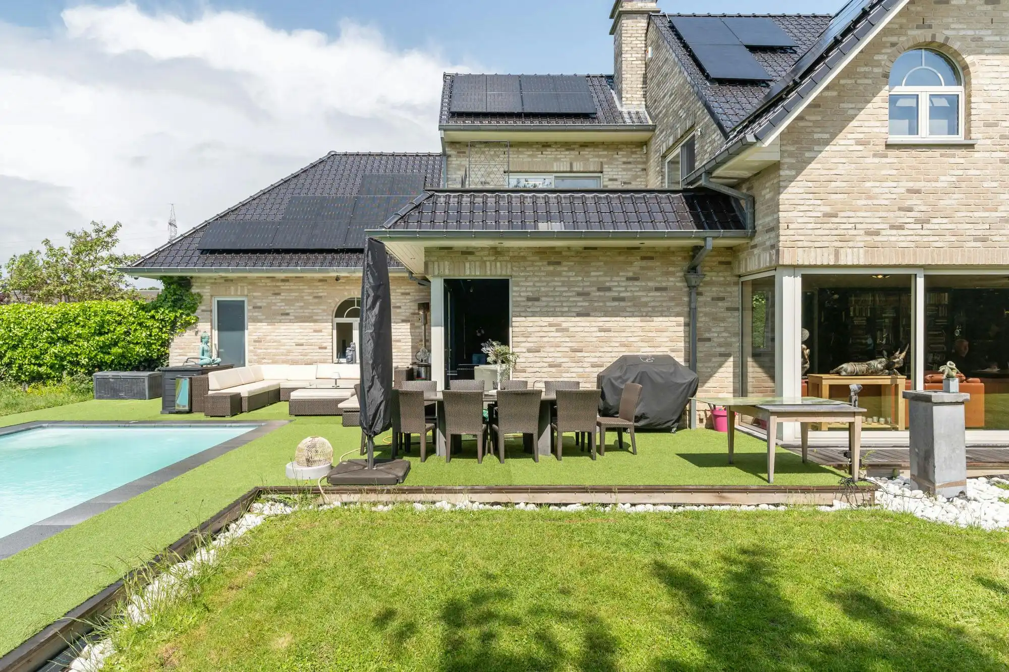 Exclusieve villa met  zwembad op een toplocatie in Wemmel foto 42