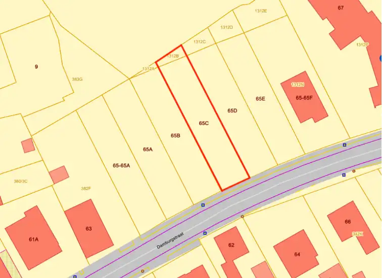 Grond te koop Damburgstraat ZN/lot 4 - 3950 Bocholt