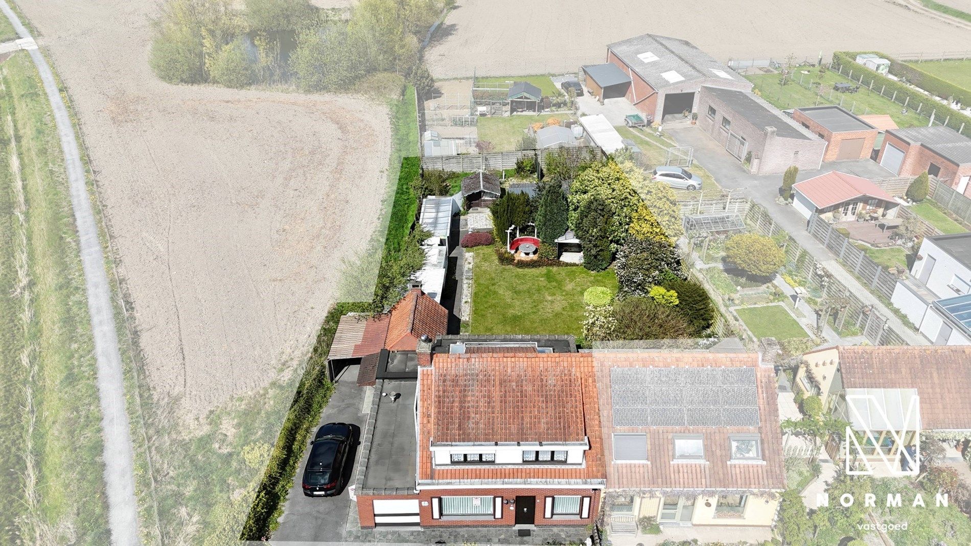 Half open woning te koop op ruim perceel in Ingelmunster!  foto 23