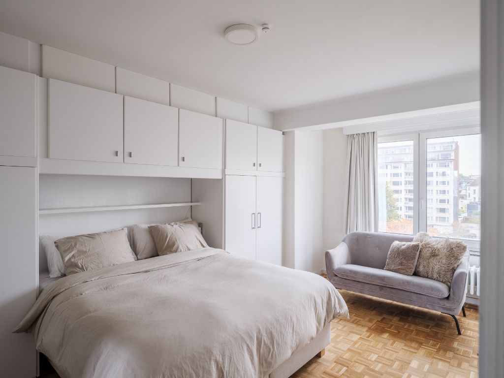 Kwalitatief hoekappartement (BVO 118 m²) met terras en een weids zicht over het Zuidpark en de torens van Gent. foto 14