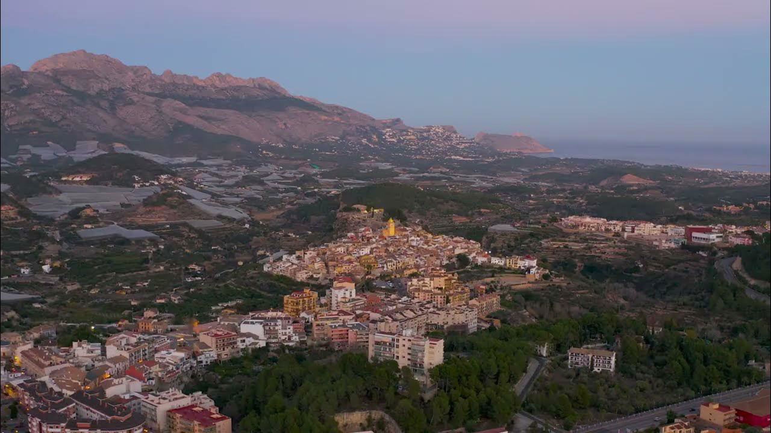 Spanje-sublieme villa's met zeezicht -bergvallei foto 6