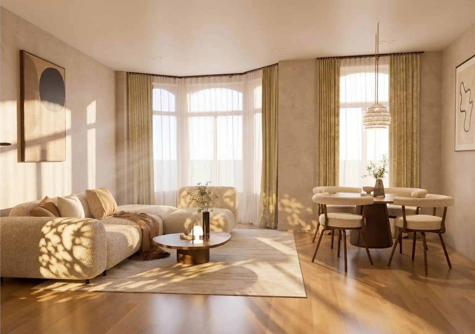 GEZELLIG 1-SLAAPKAMER APP MET TERRASJE  foto {{pictureIndex}}