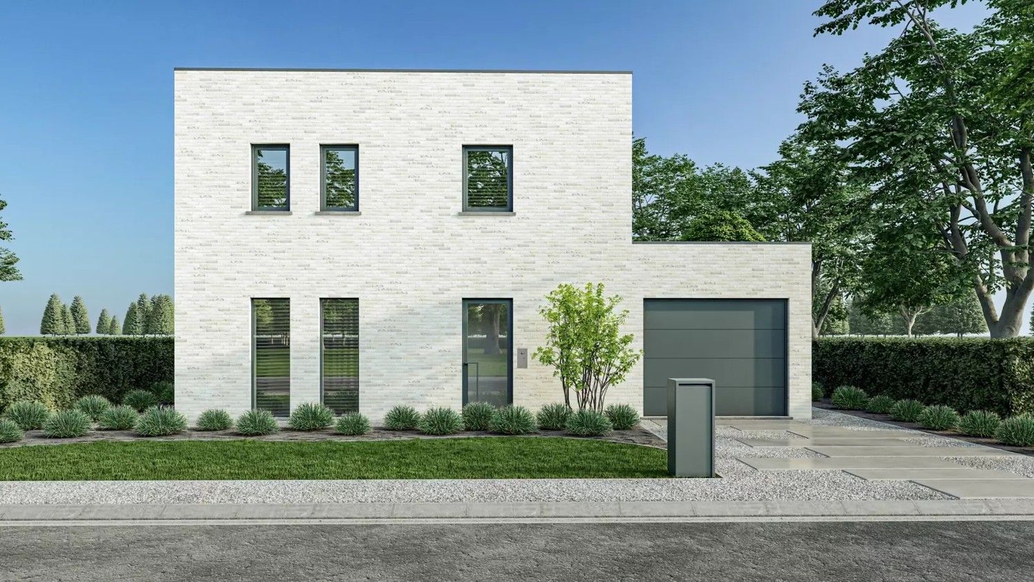 Zeer energiezuinige nieuwbouwwoning te Schulen foto {{pictureIndex}}