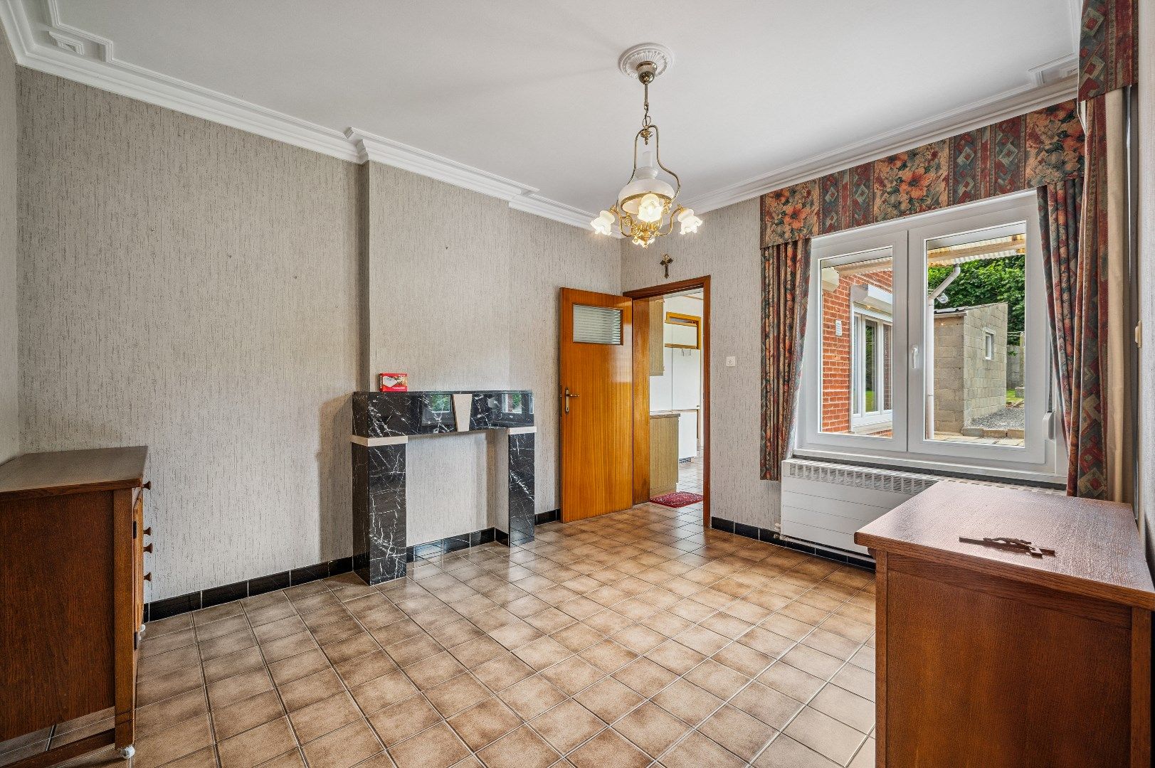 Ruime open bebouwing met tuin, terras, garage en 3 slaapkamers in Wange foto 11