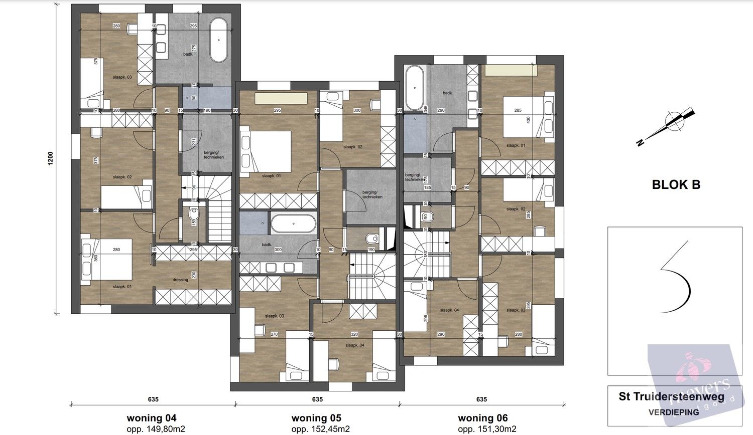 Projectgrond met goedgekeurde vergunning voor 6 moderne woningen – Topligging in Hasselt foto 9
