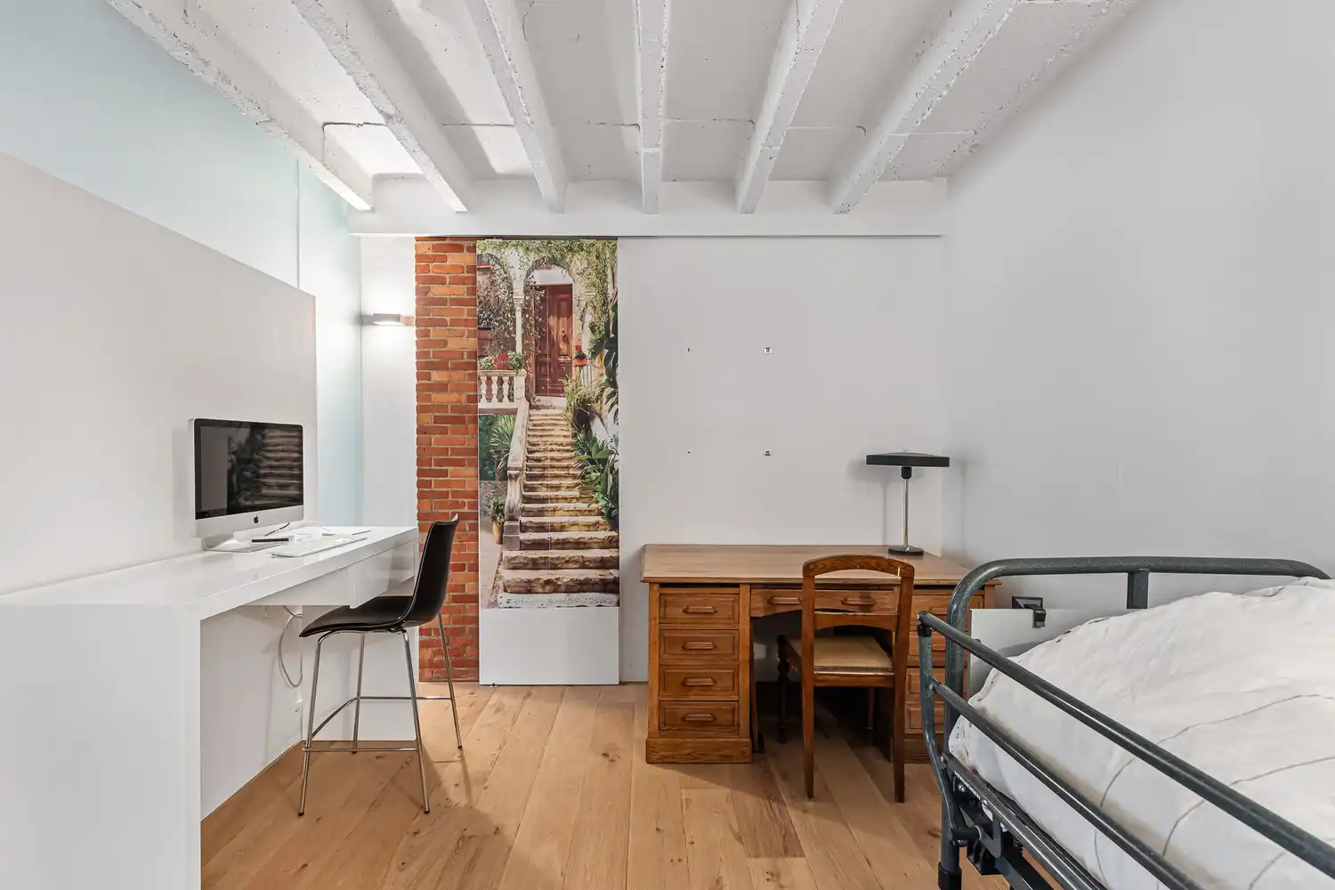 Exclusieve gelijkvloerse loft met 2 slpkrs, terras en staanplaats foto 27
