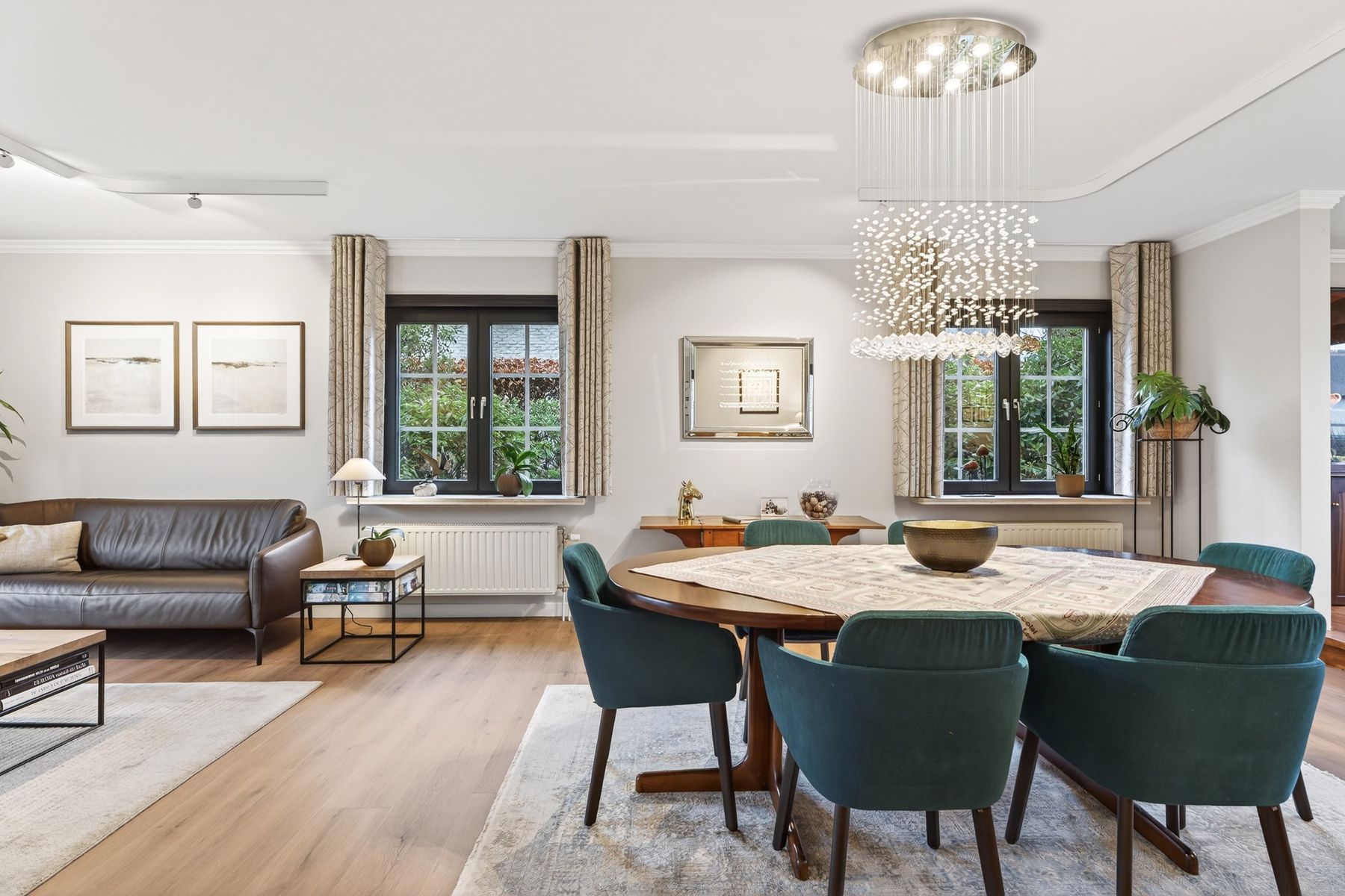 Tijdloze villa met zuidgerichte tuin in residentieel Merelbeke foto 6