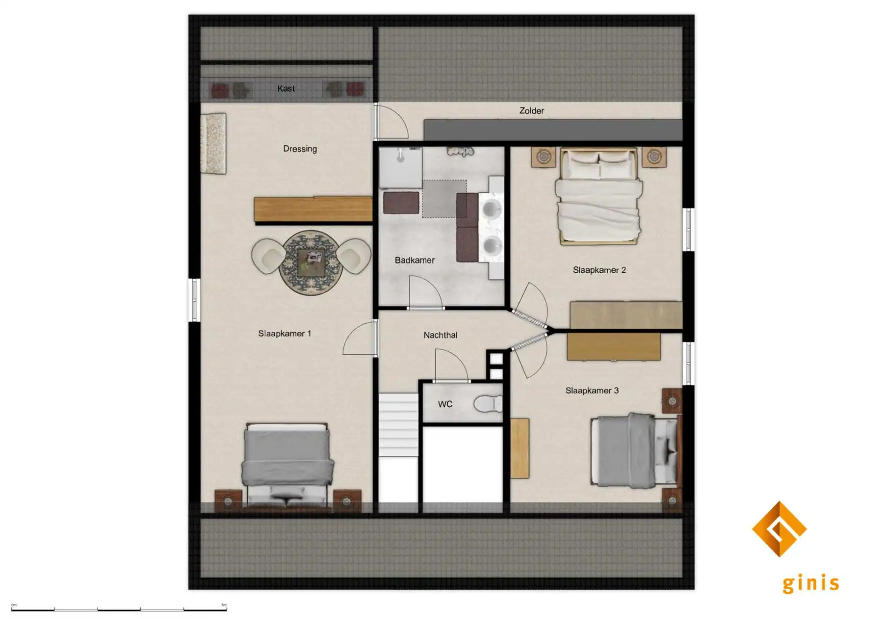 Zéér ruime woning met 3 à 4 slaapkamers, 2 badkamers en prachtige tuin in een rustige, kindvriendelijke buurt.  foto 28