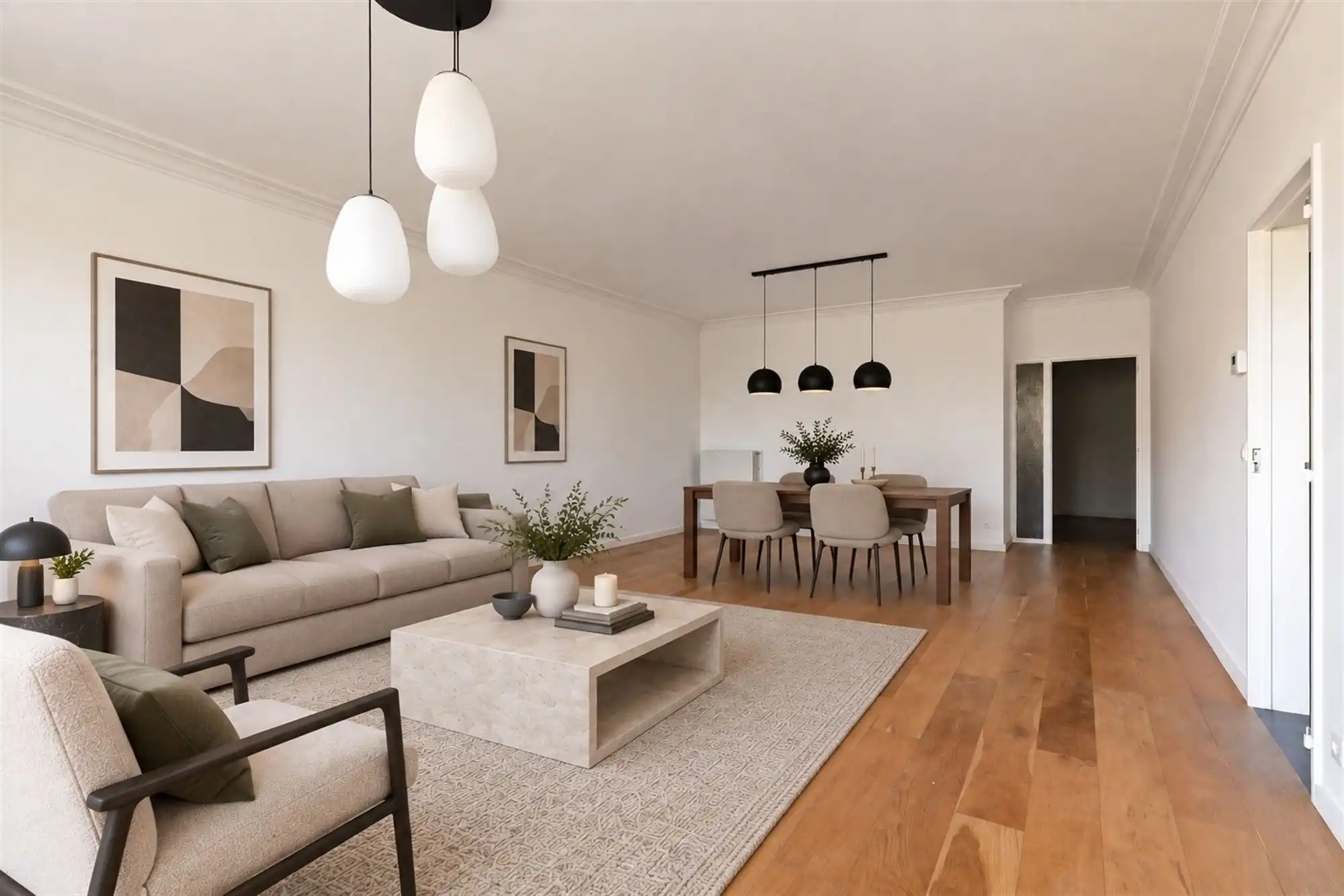Appartement met 3 slaapkamers, 2 terrassen en parking foto 7