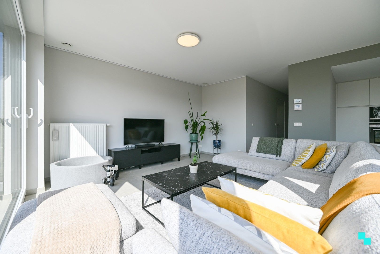 Energiezuinig tweeslaapkamer appartement te hartje Sint-Eloois-Winkel foto 14