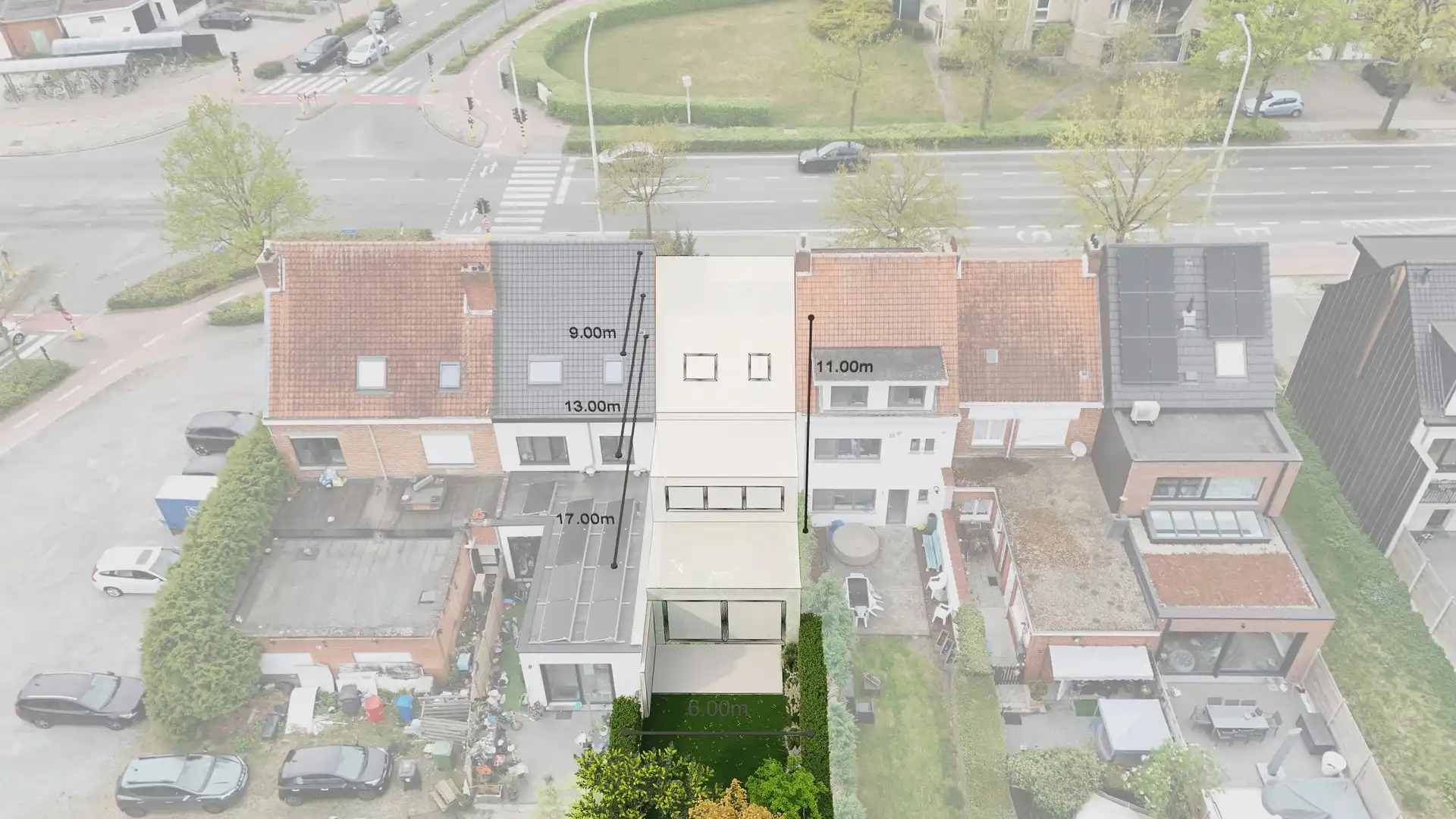 Strategisch gelegen grond 437 m² vlakbij centrum Brasschaat foto {{pictureIndex}}