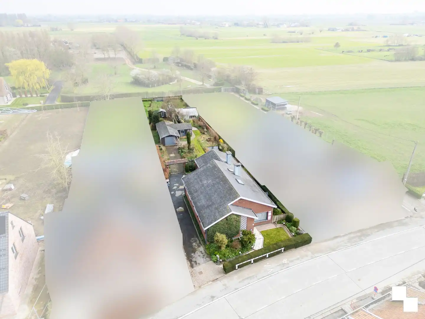 Gelijkvloers wonen: bungalow op 1.220 m² te Hooglede foto 4