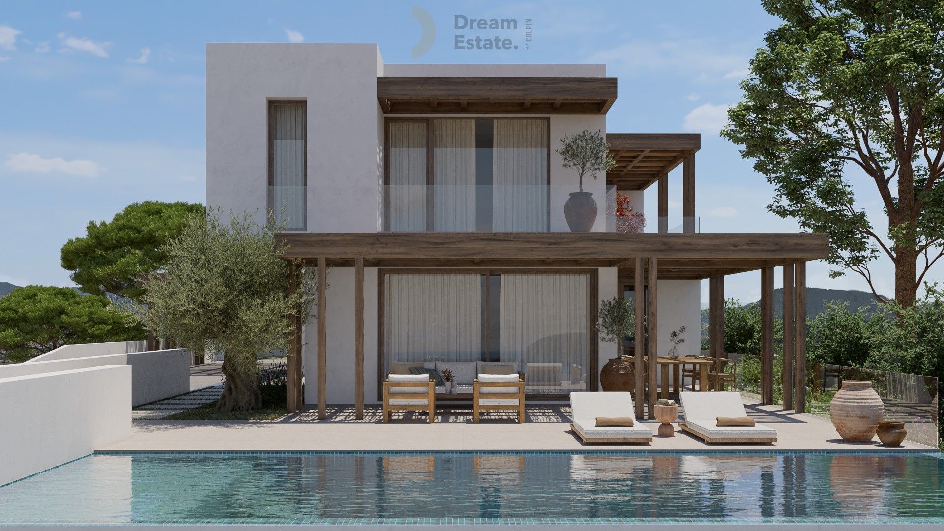 Prachtige villa met zeezicht op unieke locatie in Moraira foto {{pictureIndex}}
