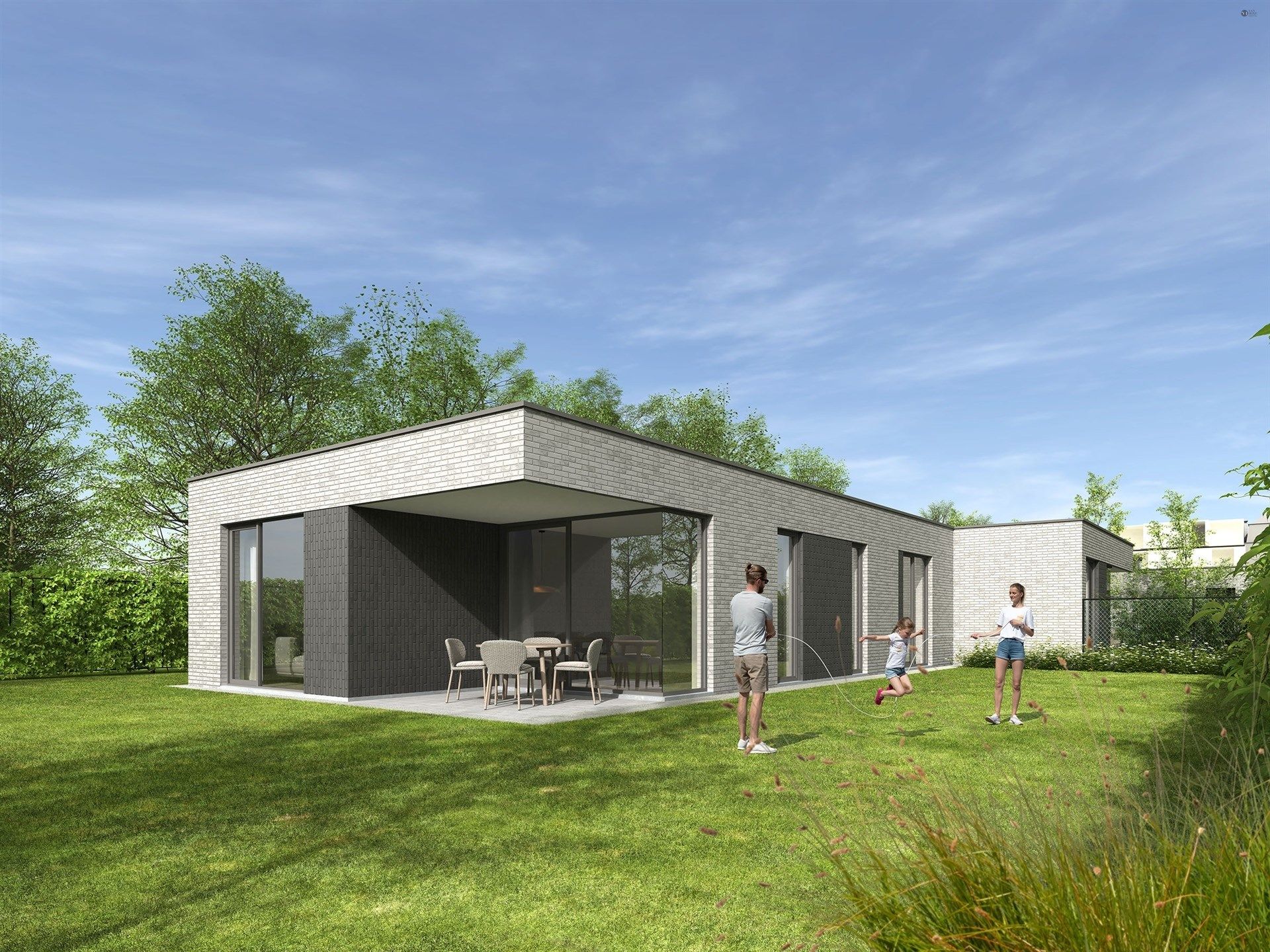 Achtergelegen gelijkvloerse woning meet grote tuin foto 3