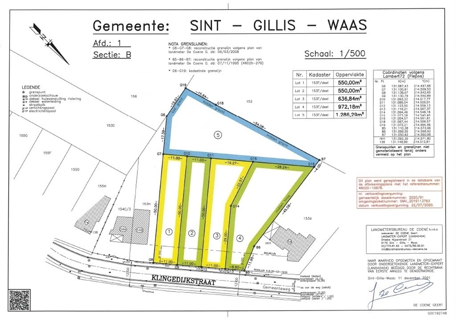 Uitstekend gelegen perceel bouwgrond voor een halfopen bebouwing (972m² + 250m²) foto 3