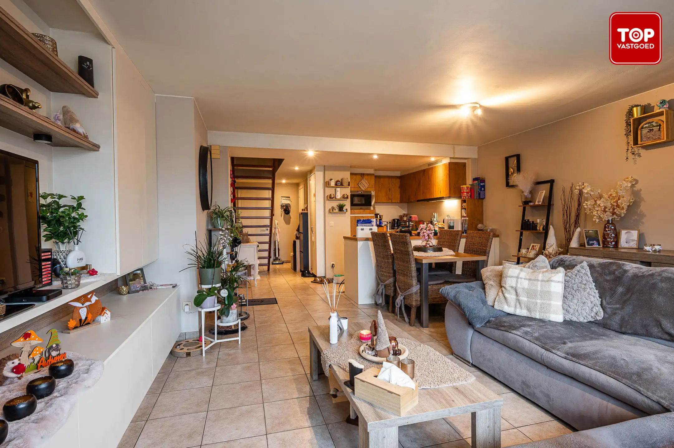 Instapklaar duplexappartement met 2 slaapkamers en garage in centrum Sleidinge foto 9