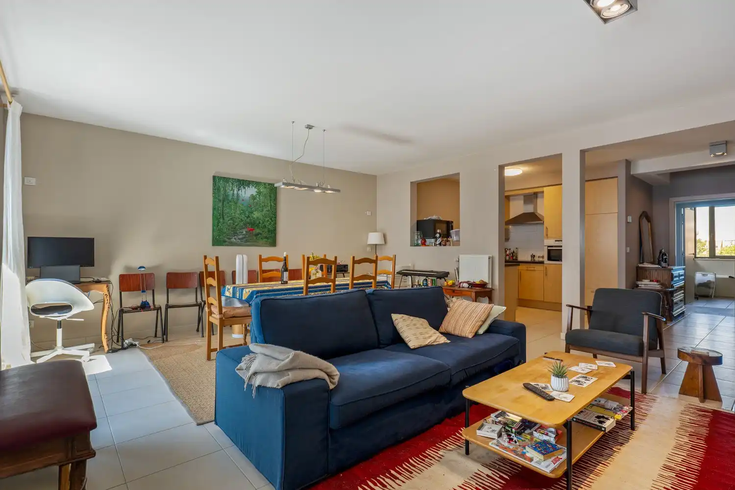 Ruim duplex appartement met 2 slpkrs op een toplocatie in Elsene foto 2