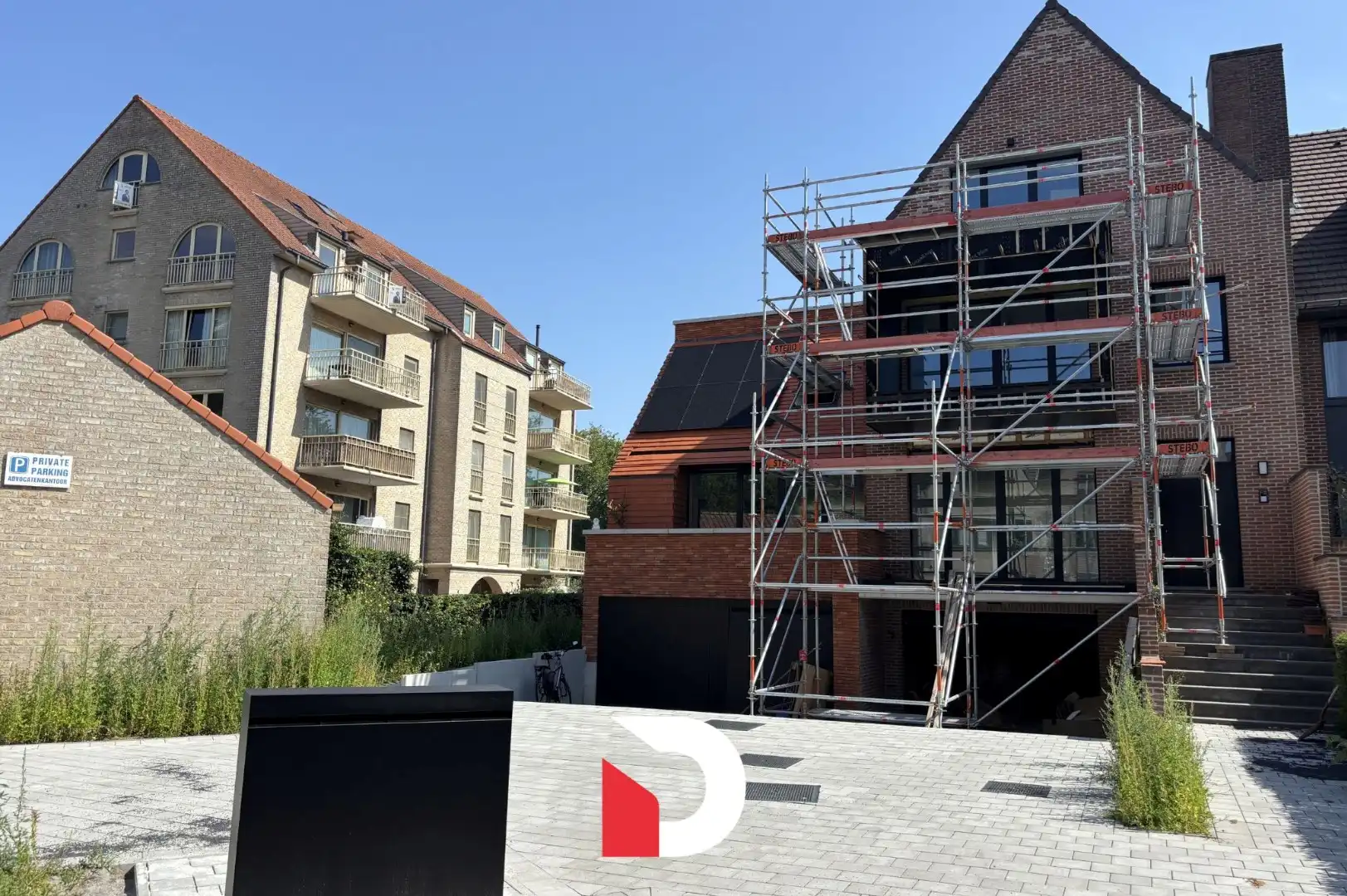 Nieuwbouwappartement met 1 slaapkamer te Brugge foto {{pictureIndex}}