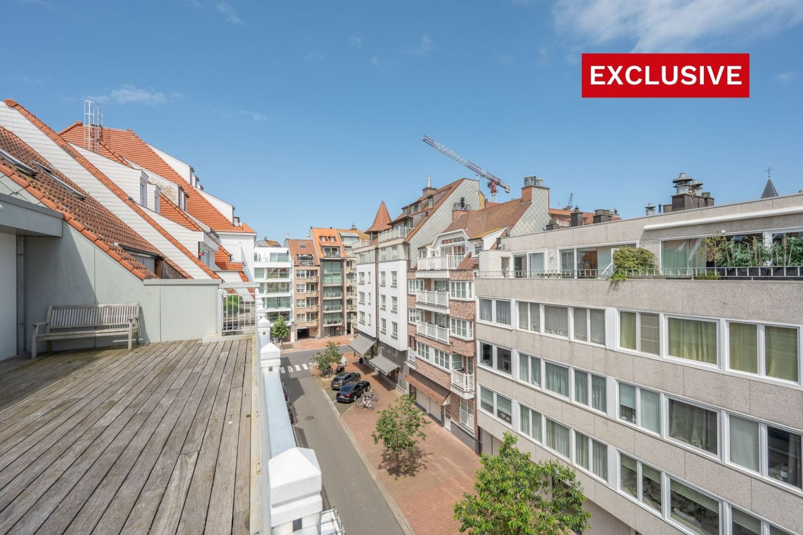 Ruime one-of-a-kind penthouse met 76m² dak terras in centrum Knokke foto 2