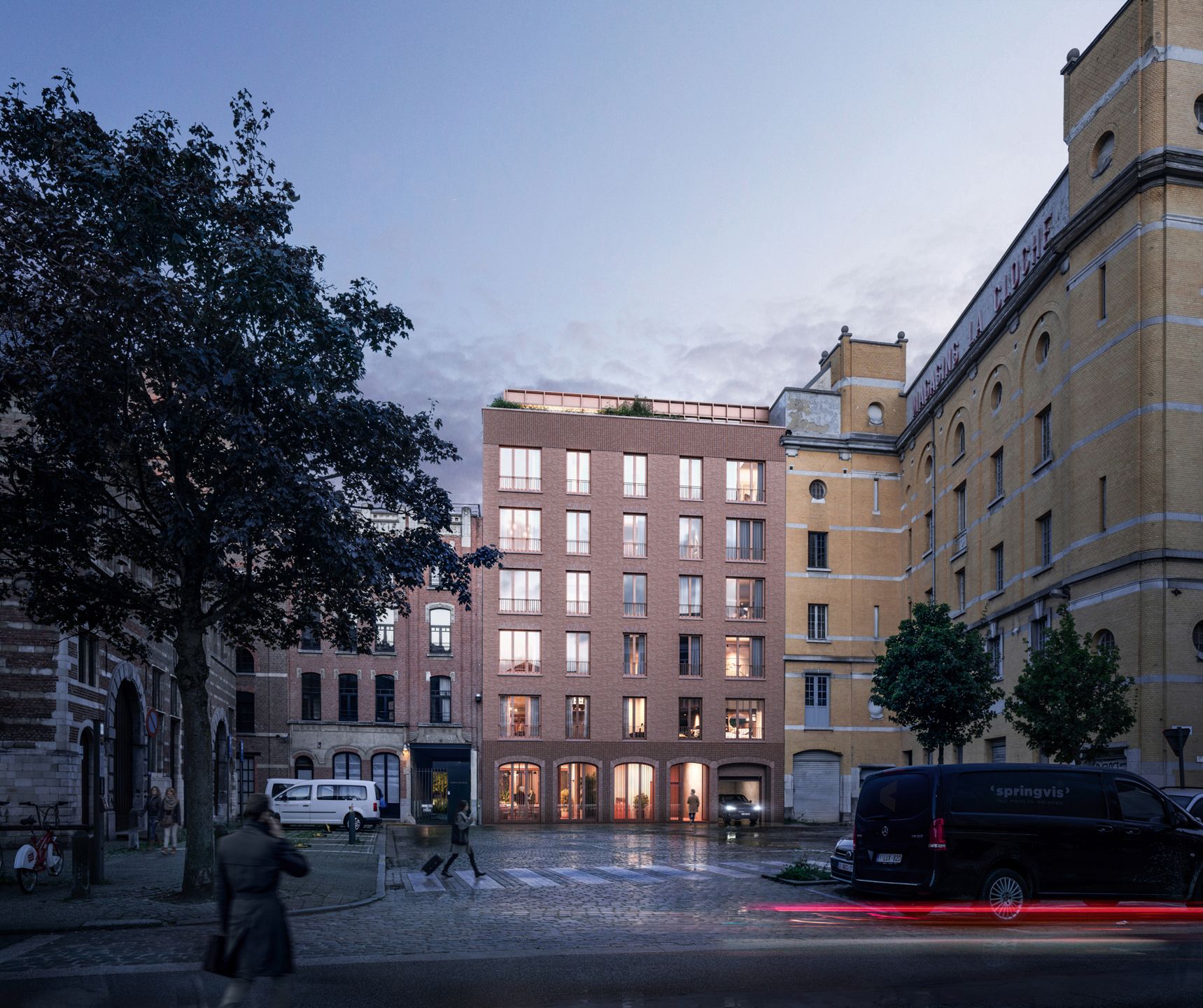 Prachtig penthouse aan het Hessenplein in Antwerpen foto 2