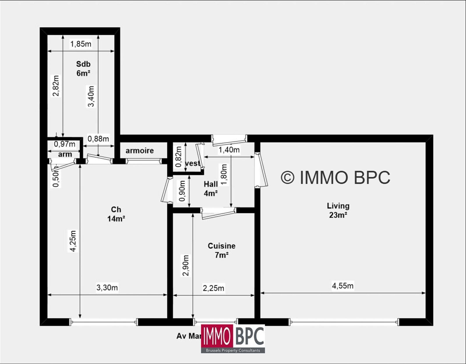 Appartement met 1 slaapkamer foto 4
