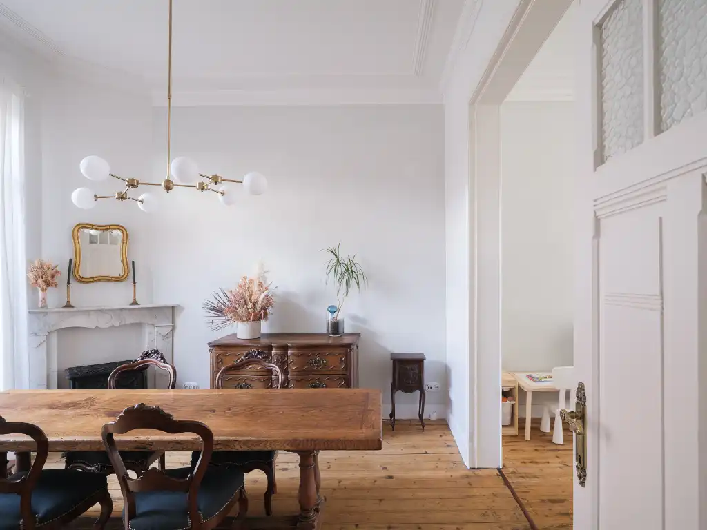 Instapklare en karaktervolle burgerwoning in het centrum van Gent foto 3