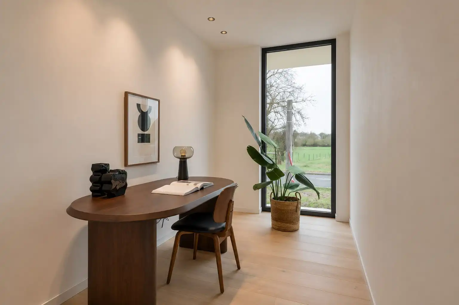 Ruime afgewerkte nieuwbouwwoning met landelijk zicht! foto 6