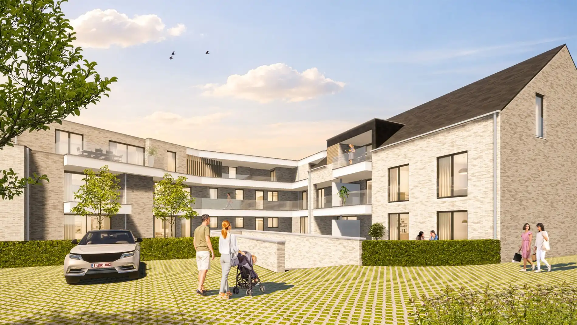 Penthouse (100 m²) met 2 slpk en ruim terras.  foto 4