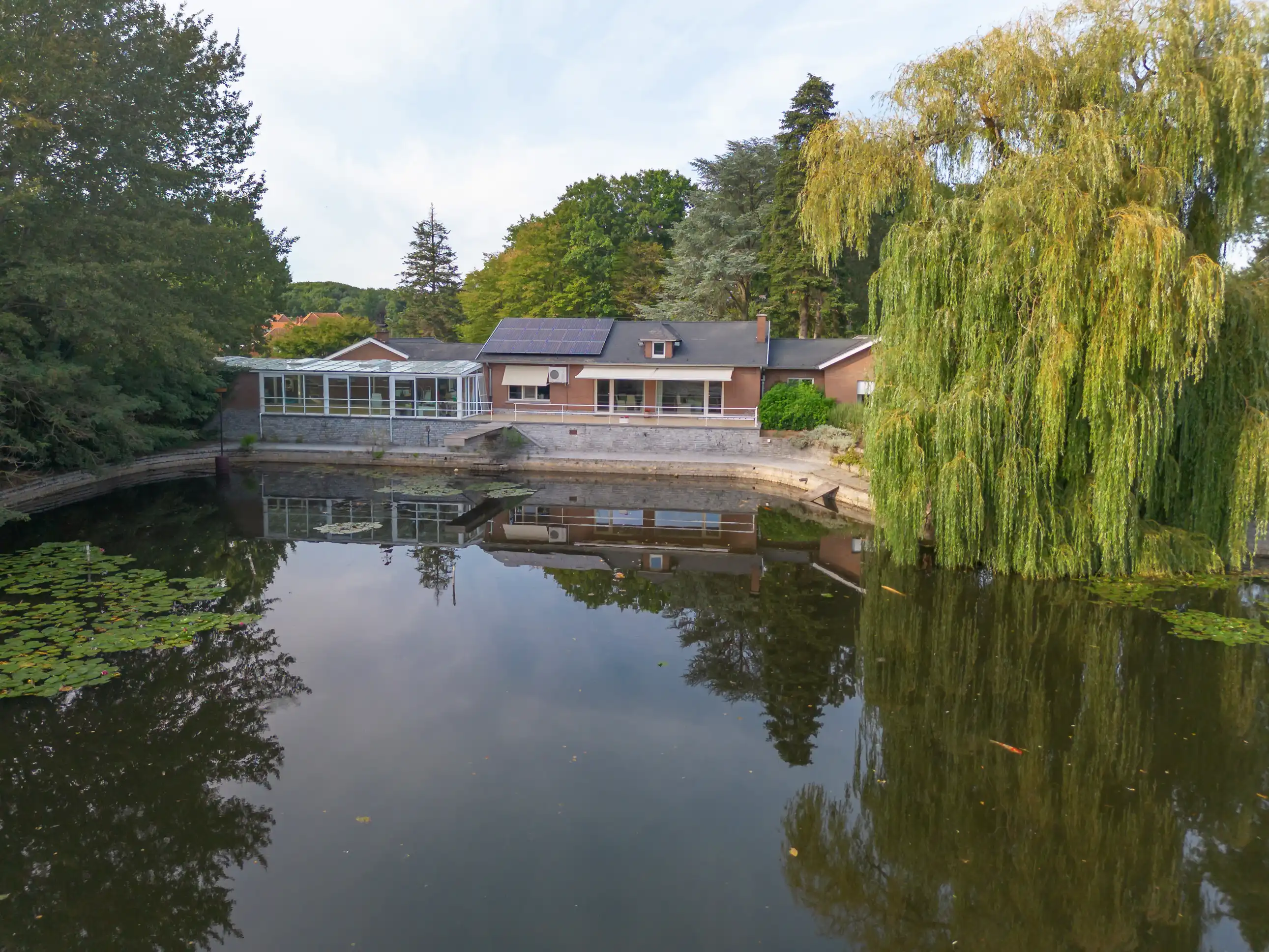 Exclusieve paviljoenvilla met private vijver en vissershuis in Haacht foto 16