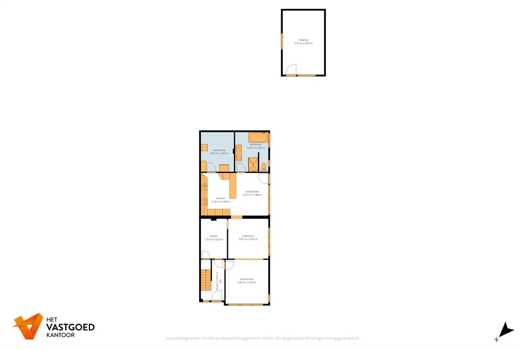 VOLLEDIG GERENOVEERDE WONING MET 4 SLAAPKAMERS, RUIME LEEFRUIMTES EN VRIJSTAANDE GARAGE OP PERCEEL VAN 6A90CA VLAKBIJ BE-MINE foto 30