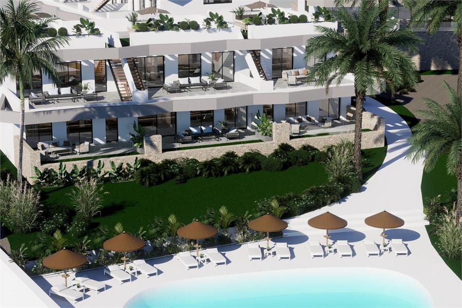 Nieuwbouwwoningen met panoramisch uitzicht in Finestrat-Benidorm foto 3