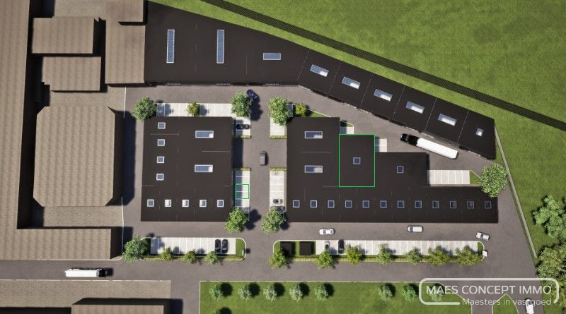 Nieuwbouw KMO-unit te huur van 220 m² in gloednieuw industriepark Moeskroen foto 6