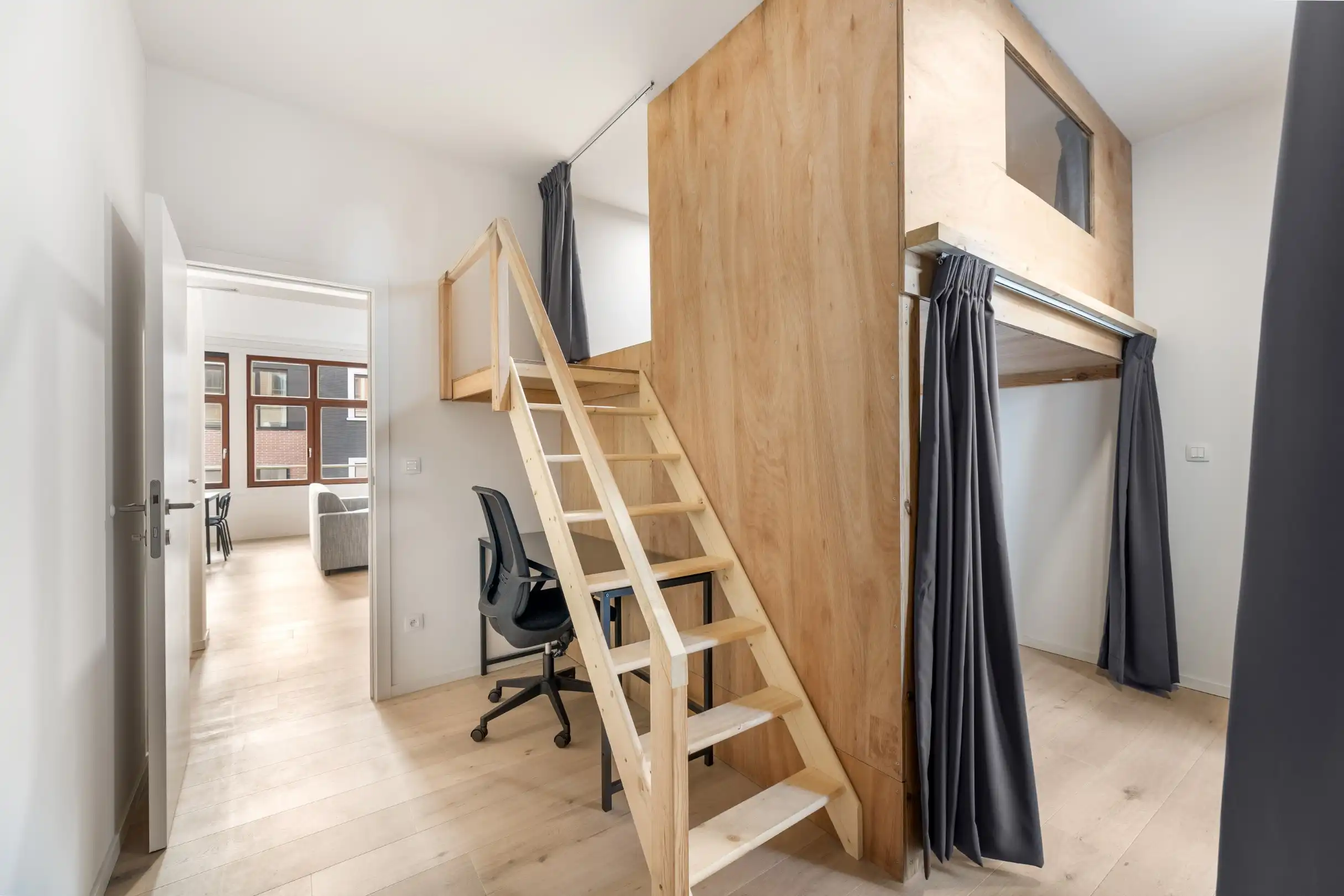 Gezellig bemeubeld 1-slaapkamerappartement te centrum Leuven foto 7