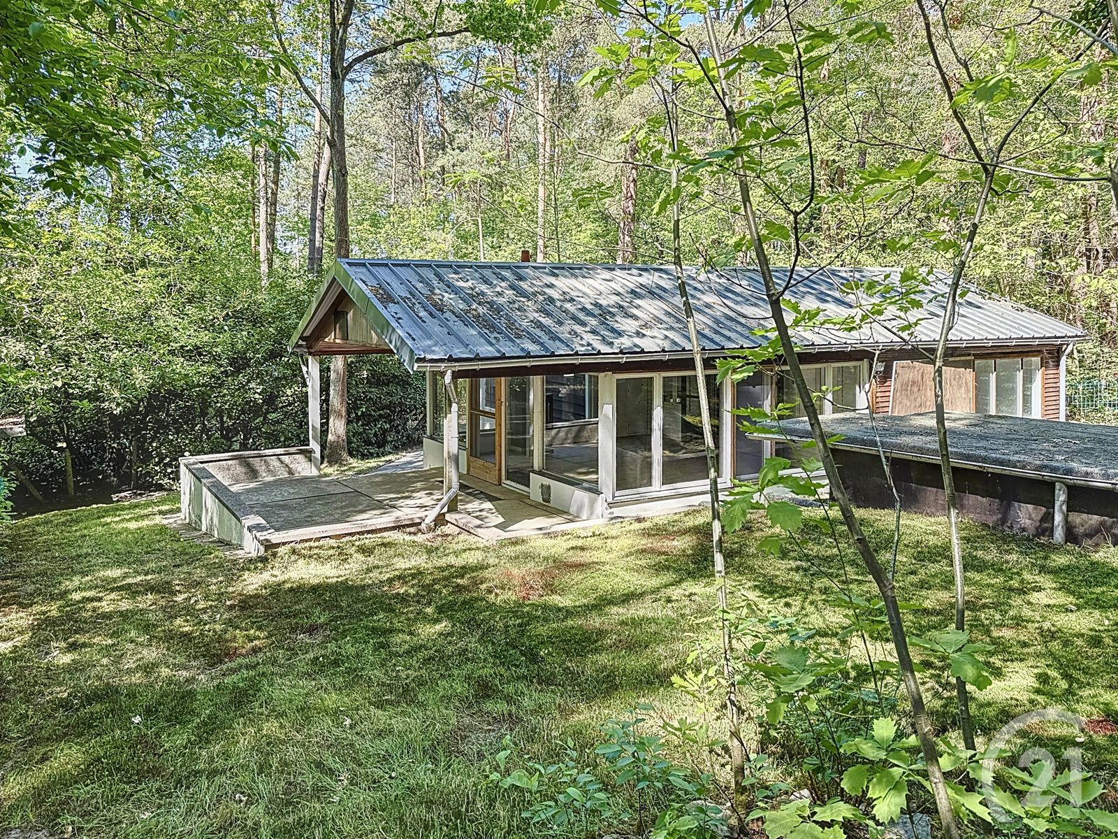 Hoofdfoto van de publicatie: Chalet in het groene Langdorp/Aarschot te koop!