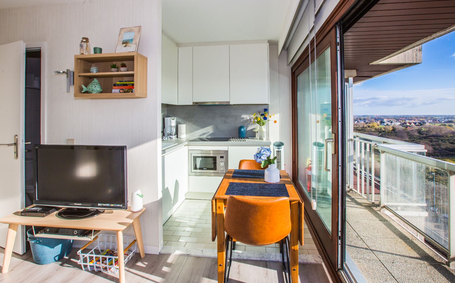 Knusse studio met fenomenaal duinenzicht foto 11