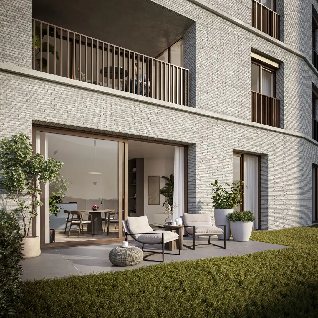 IVY – 2-slaapkamerappartement in kleinschalig nieuwbouwproject aan het Bruulpark in centrum Leuven foto 3