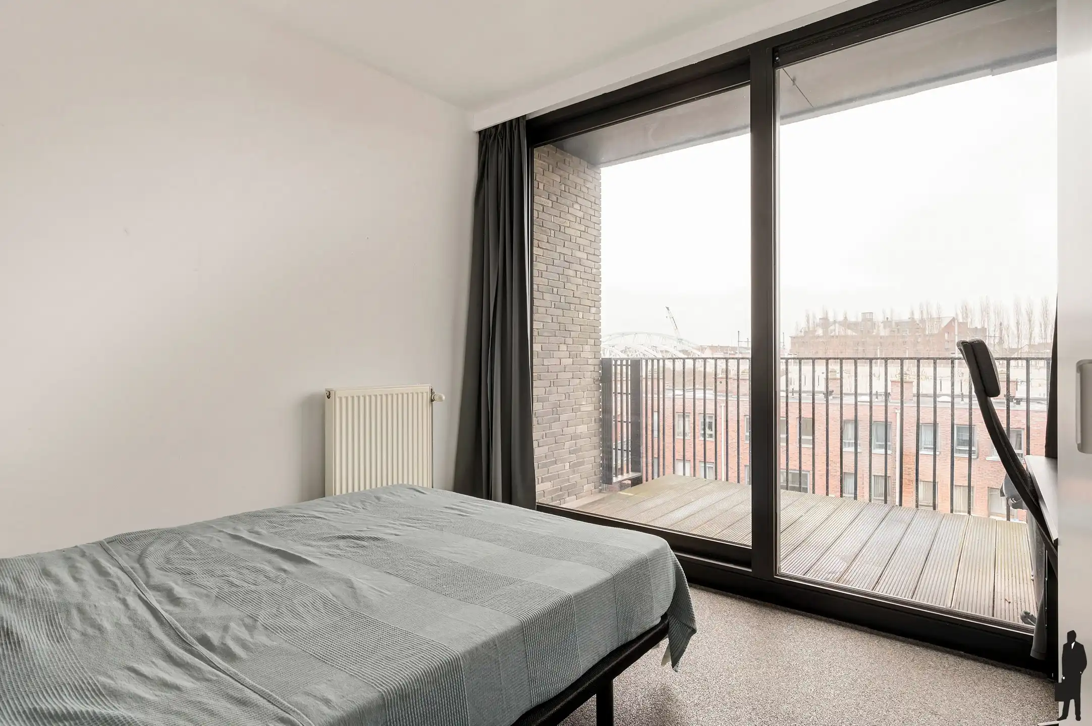 Ruim appartement met twee slaapkamers, terras en twee parkeerplaatsen in Residentie Viaduct-Dam foto 10
