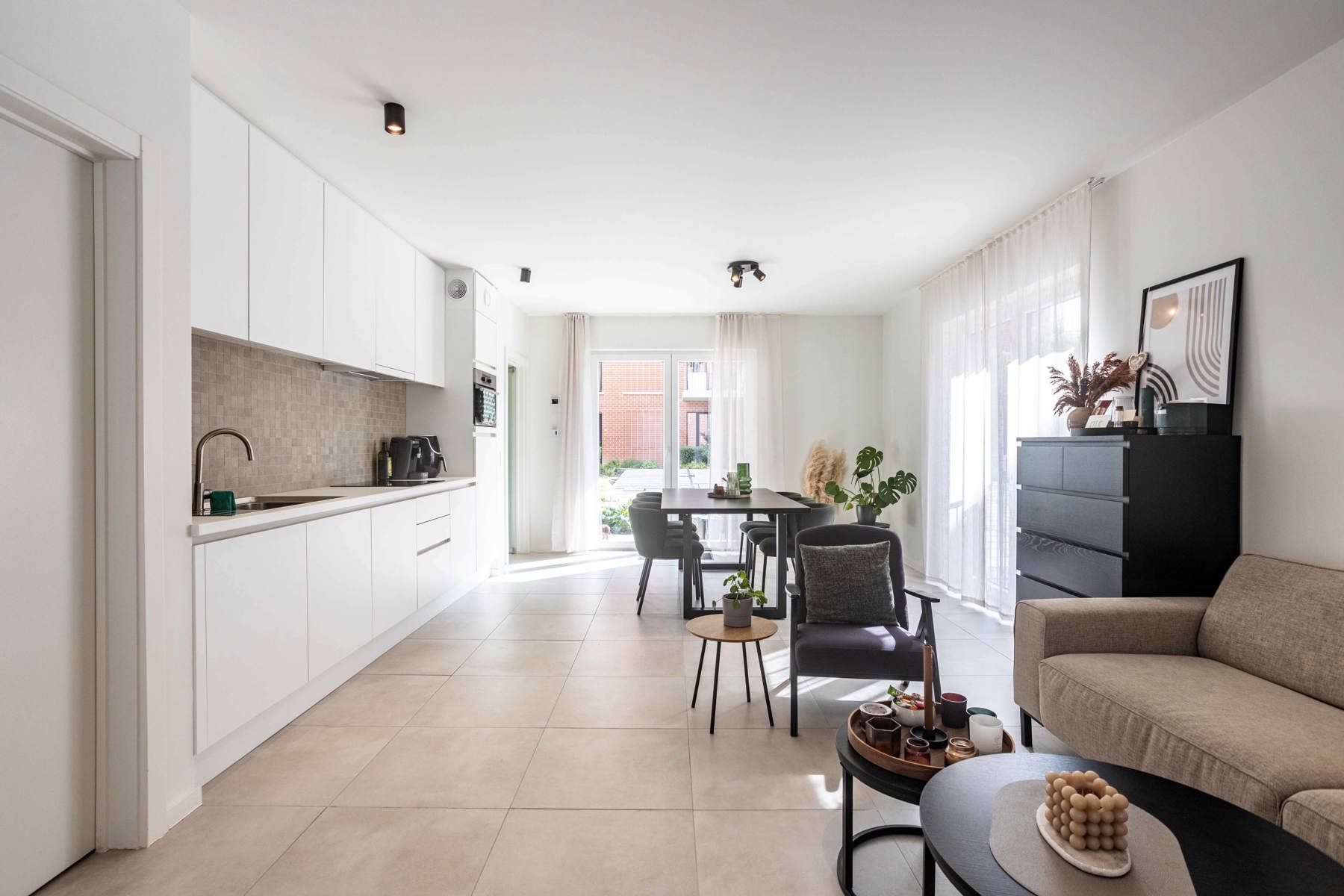 Stijlvol Gelijkvloers Appartement te koop in hartje Aalst foto 7