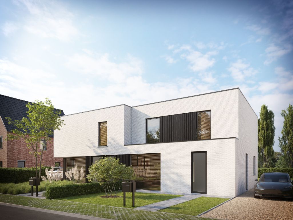 Moderne half open woning Houthulst foto 2